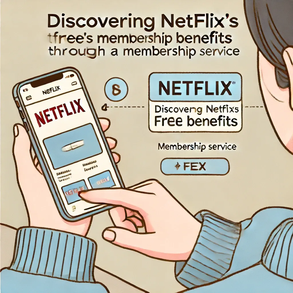 네이버-넷플릭스-혜택-손그림-편리한-서비스