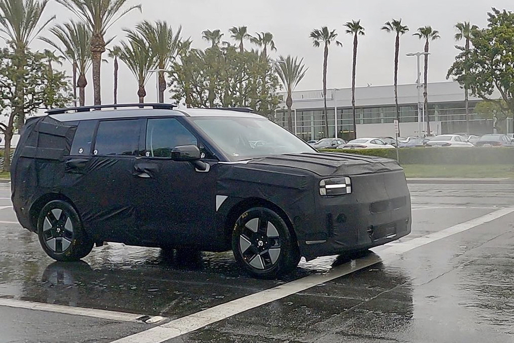 현대차 싼타페 풀체인지 포착