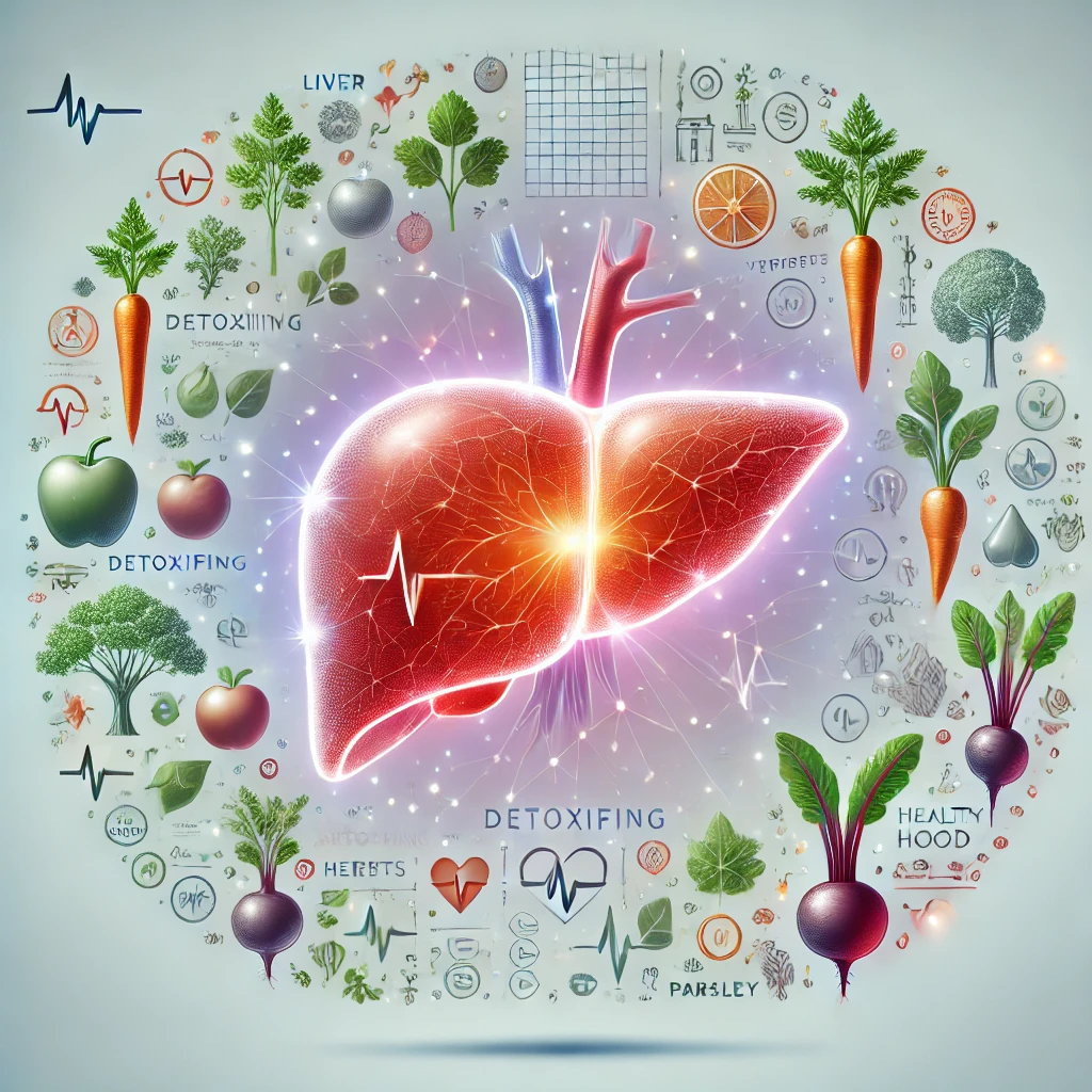 간건강을 지키는 음식 이미지