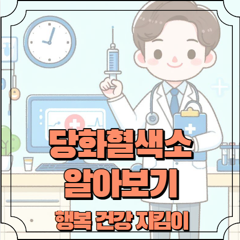 당화혈색소 란? 당화혈색소 알아보기