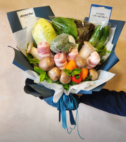 생방송투데이 이색꽃다발 과일꽃다발 채소꽃다발 서울 중랑구 아띠랑스플뢰르