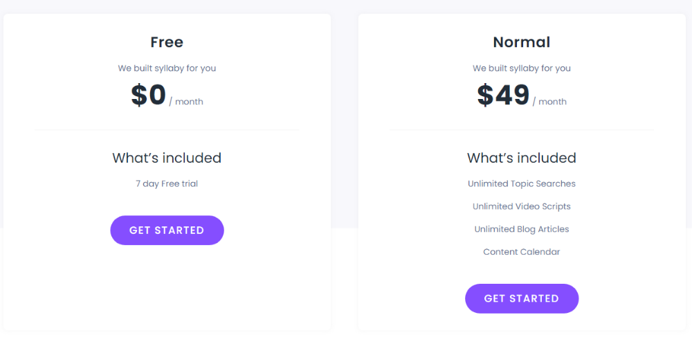 실러비 Syllaby AI 가격