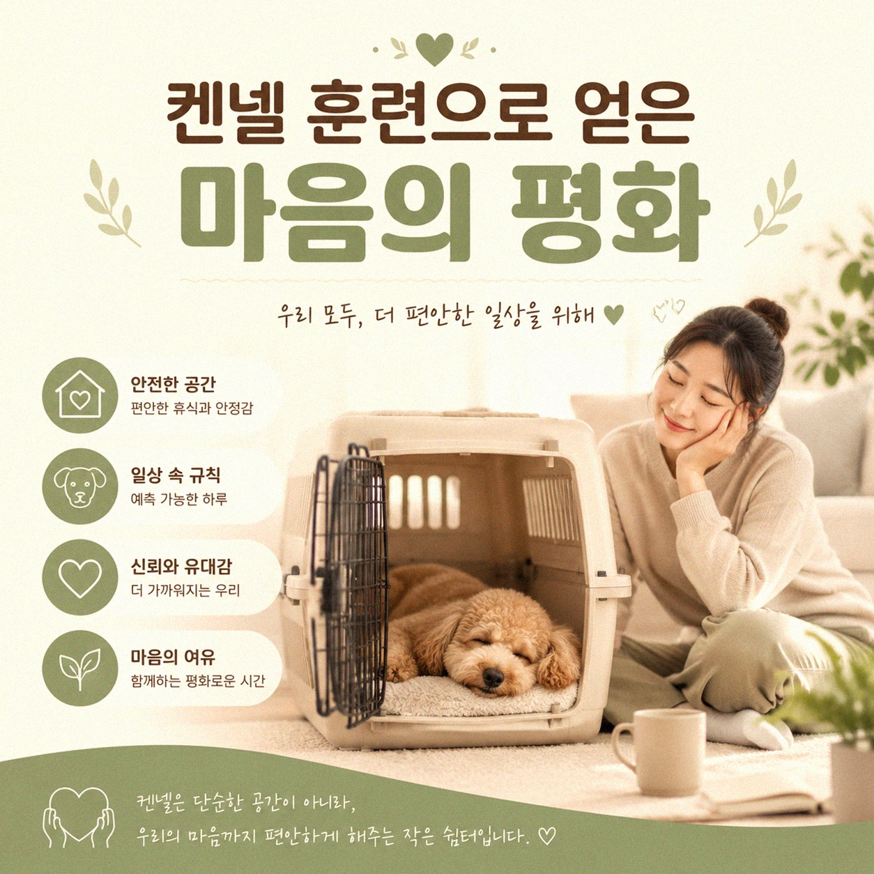 강아지 켄넬 훈련, 하면 뭐가 달라지나 직접 겪어보니