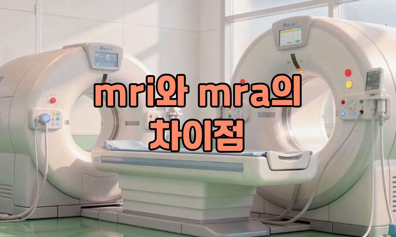 mri와 ct의 차이점