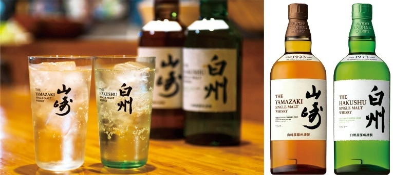 일본 여행 중 편의점에서 야마자키, 하쿠슈