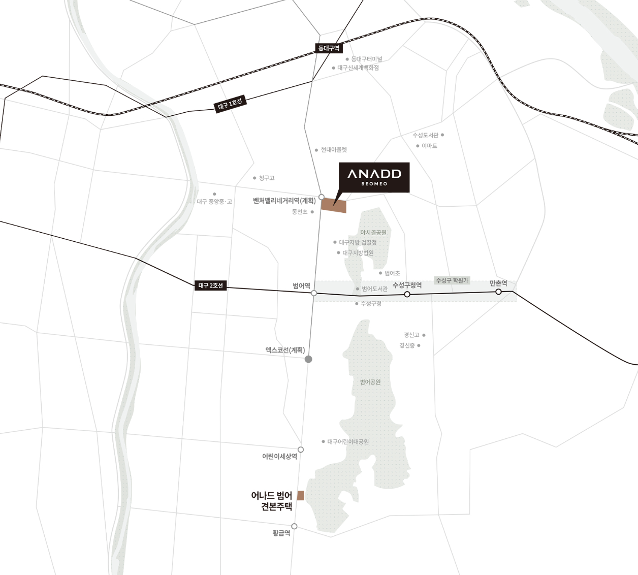 어나드 범어 청약 노린다면? 대구 수성구 분양·수성구 중대형 아파트 핵심 정리