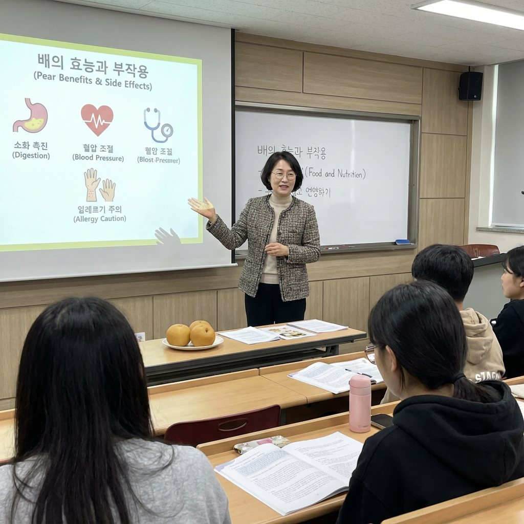 배 효능과 부작용 알아보기