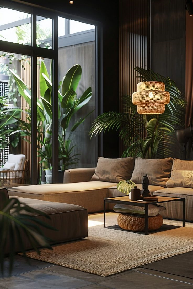 에어컨보조-햇빛차단-식물배치