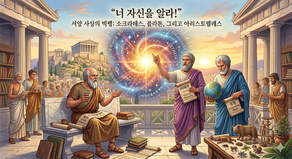 소크라테스, 플라톤, 그리고 아리스토텔레스