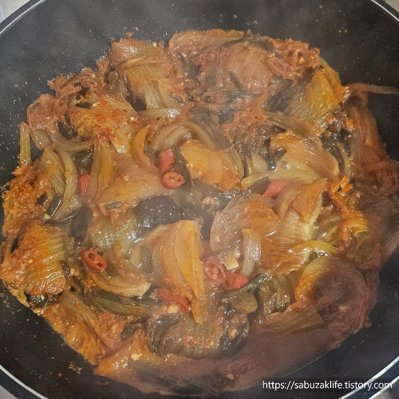 돼지고기 김치찜 만들기 10