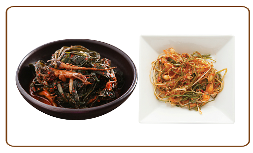 고들빼기 달래무침