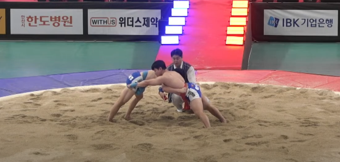 설날 씨름대회