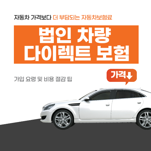 법인 차량 다이렉트 보험 – 가입 요령 및 비용 절감 팁 관련 사진