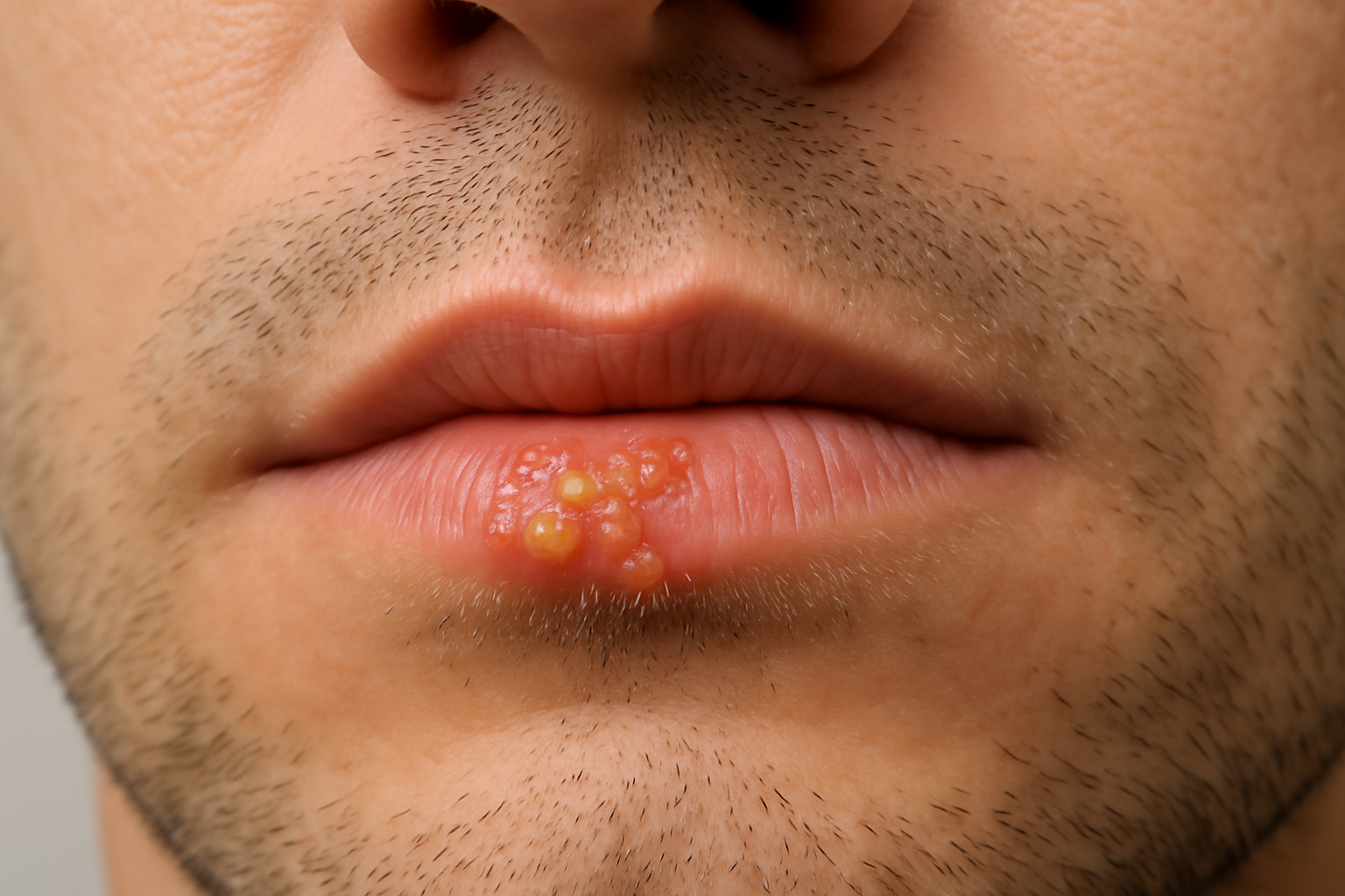 입술 헤르페스 원인