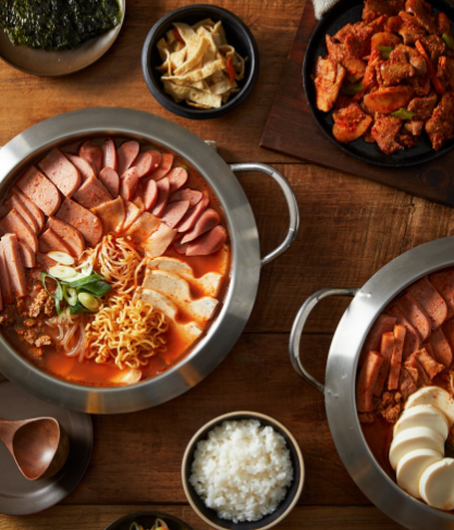 소문난 의정부 부대찌개 고대점 대표 메뉴