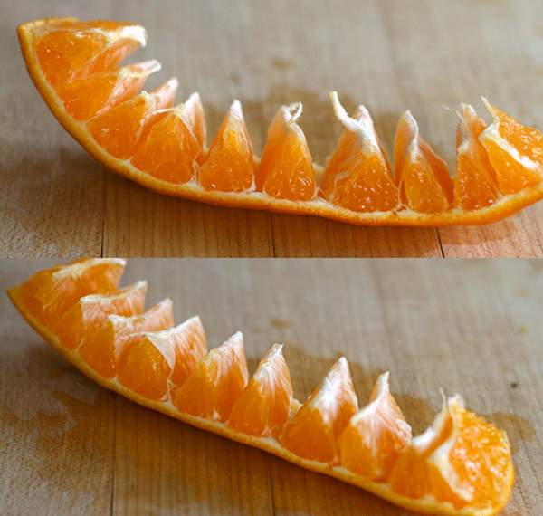 오렌지 쉽게 까는법,오렌지껍질 활용