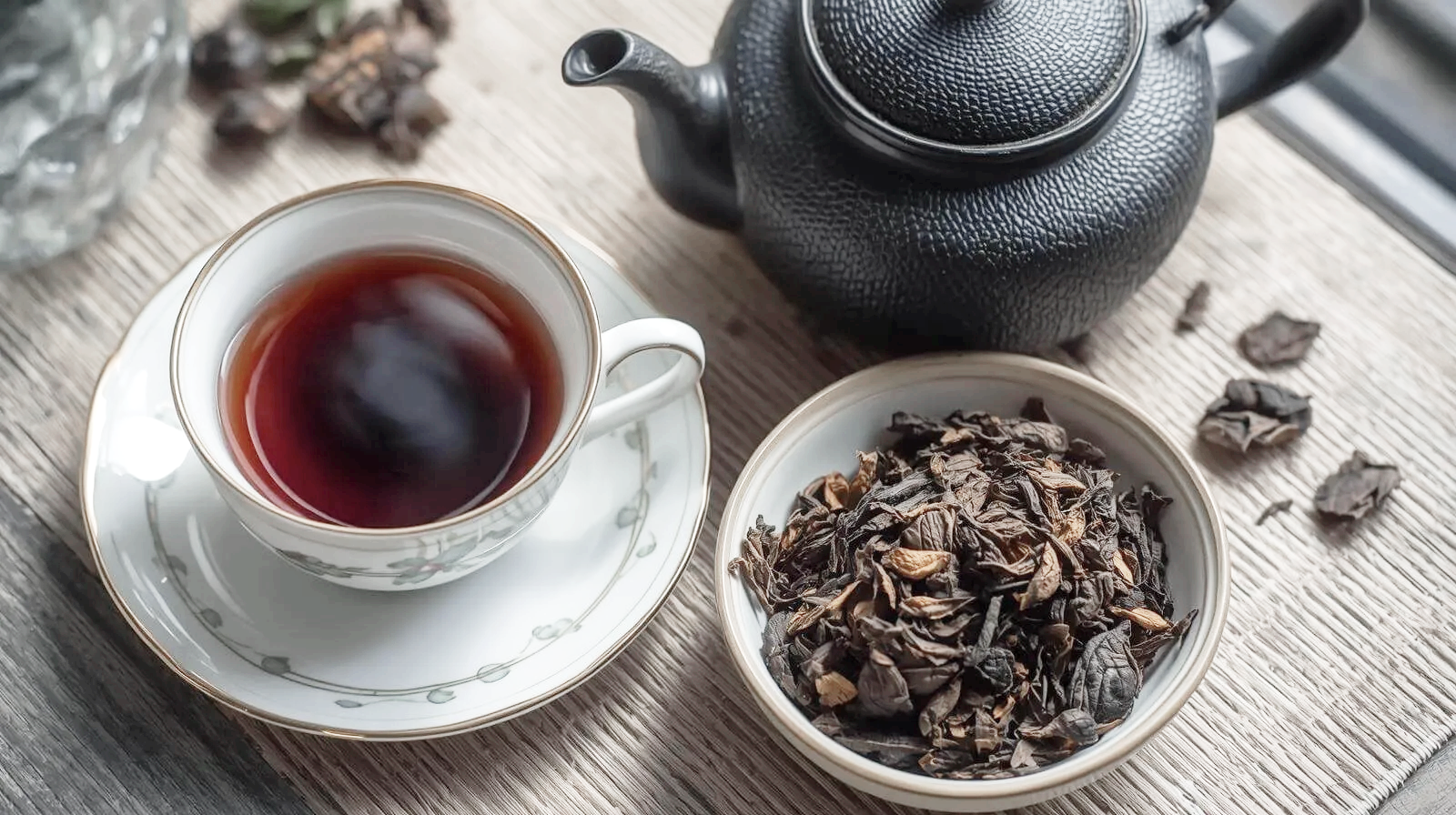 냉장보관하는 보이차