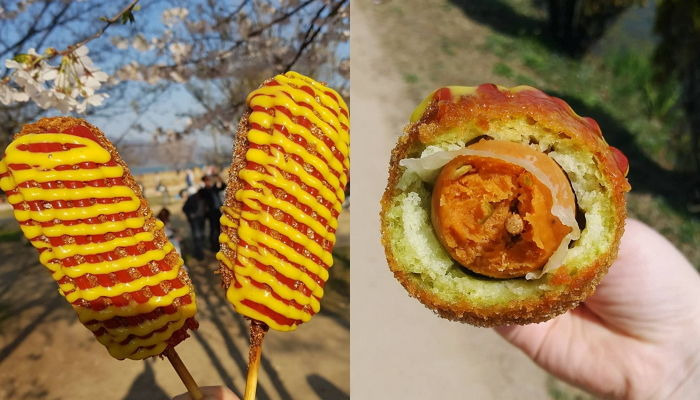 양평 핫도그 데이트 맛집, 두물머리 연핫도그