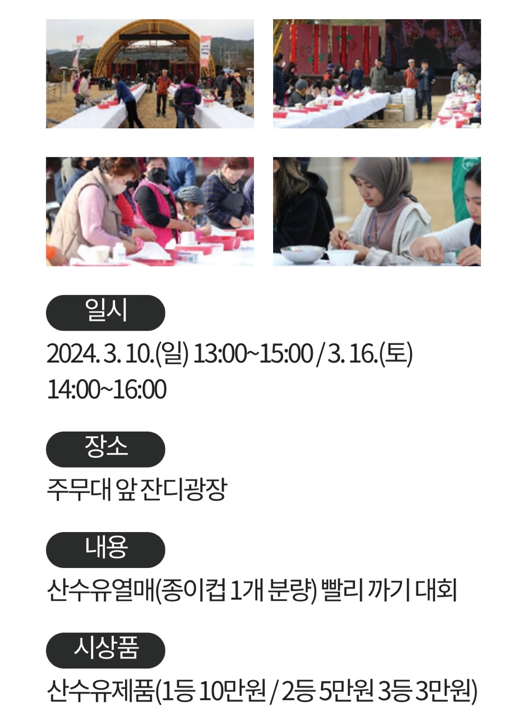 구례 산수유축제