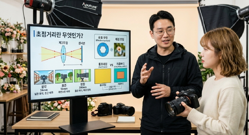 초점거리란? 원근감, 배경흐림, 판형
