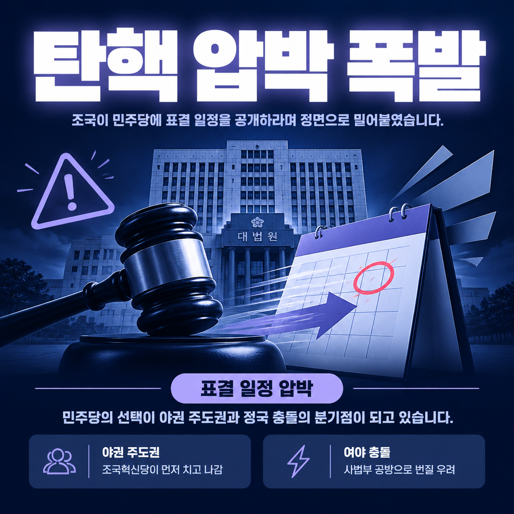 탄핵 압박 폭발