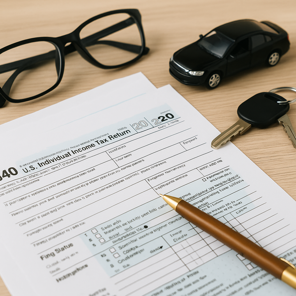 사업용 차량 비용 처리 사진