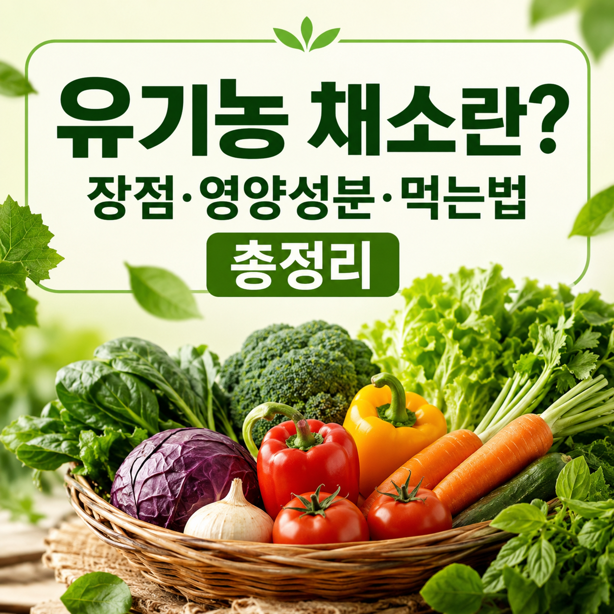 유기농 채소