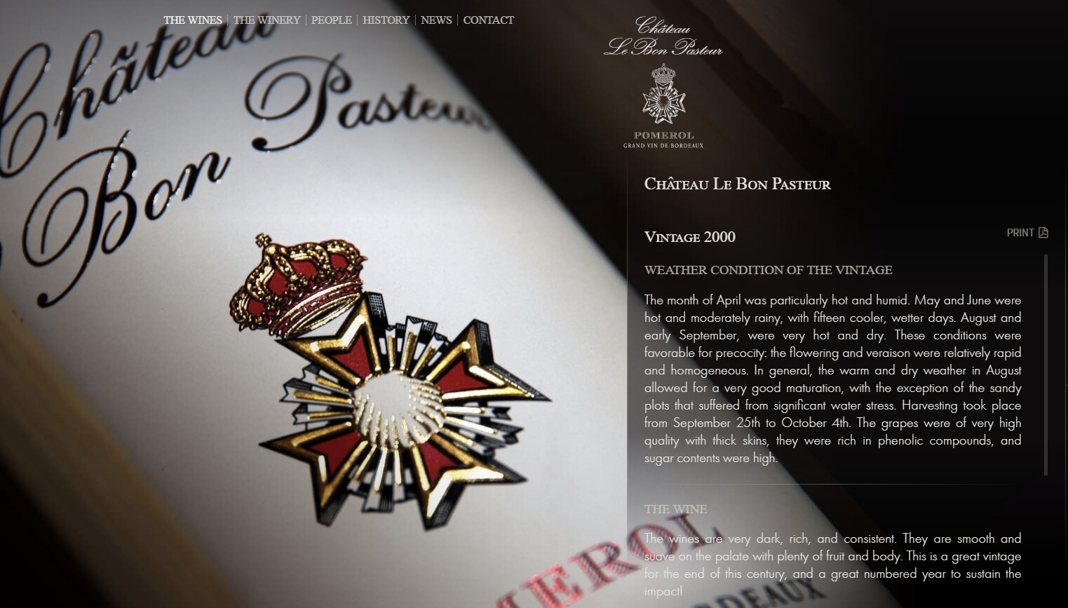 [France] Ch&acirc;teau Le Bon Pasteur 2000, Pomerol, Bordeaux｜샤토 르 봉 파스퇴르 2000, 뽀므롤, 보르도