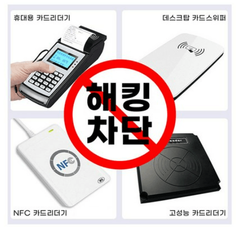 RFID 차단 전자파 막는 안티스키밍 여권케이스 카드슬리브