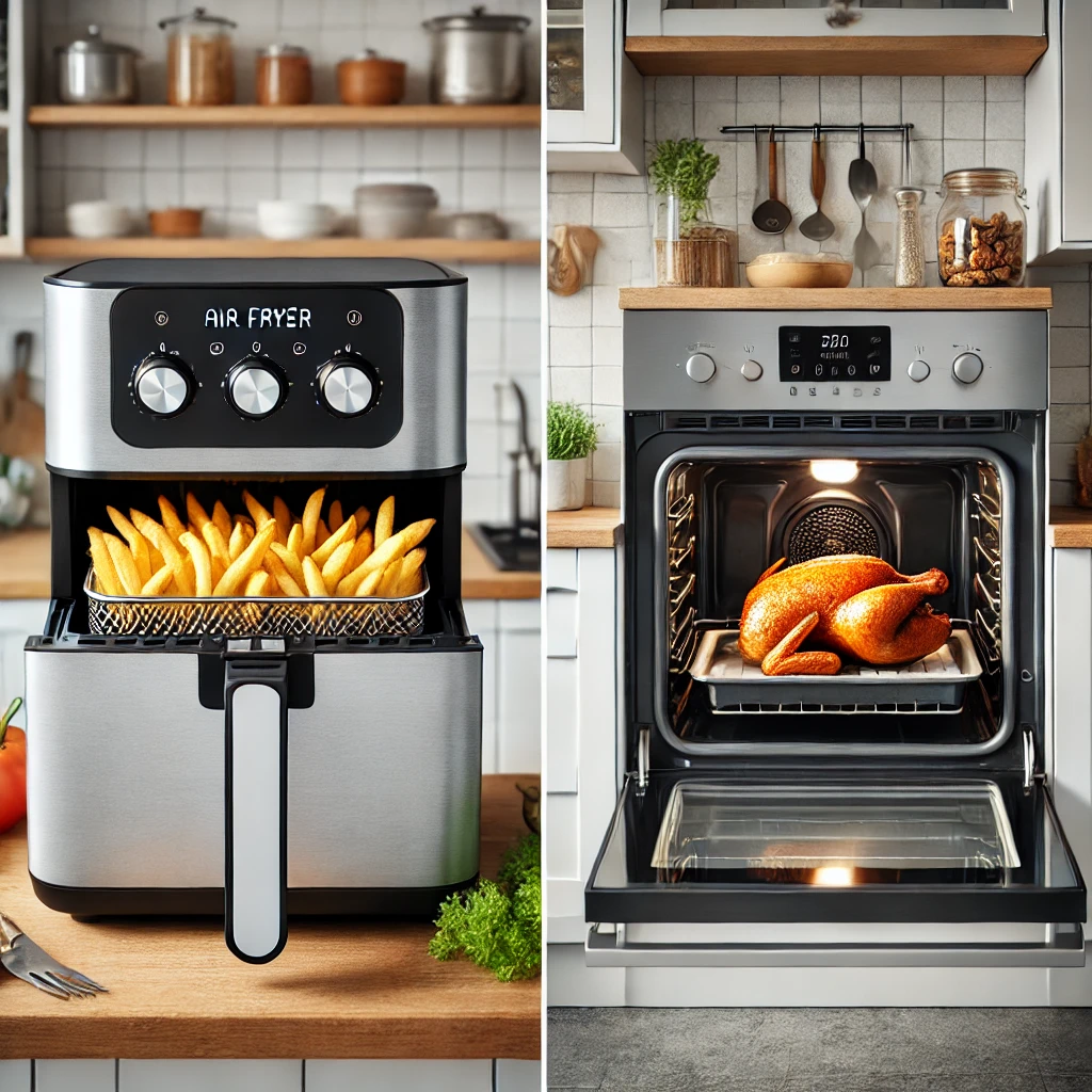 에어프라이어 vs 오븐: 차이점과 최적의 선택