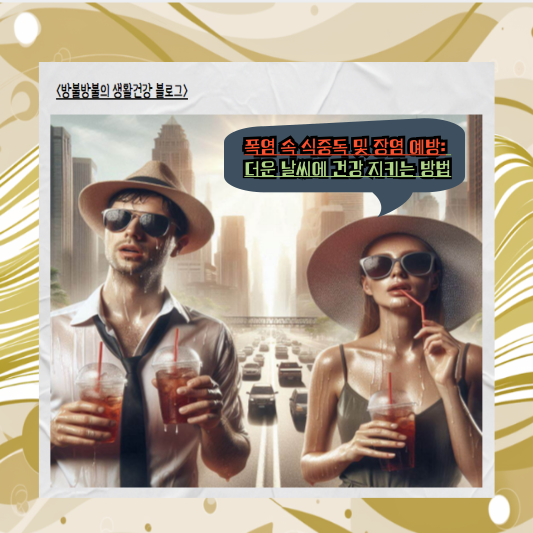 폭염 속 식중독 및 장염 예방: 더운 날씨에 건강 지키는 방법