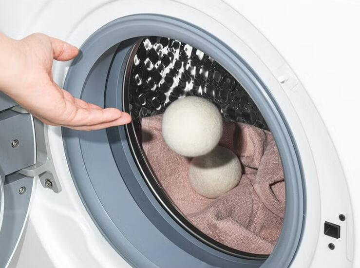 다이소 양모 드라이 볼