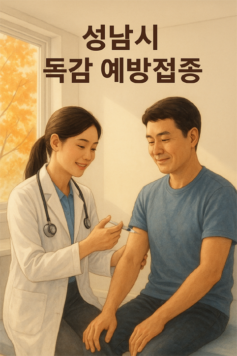 성남시 분당구 독감 예방접종 이미지