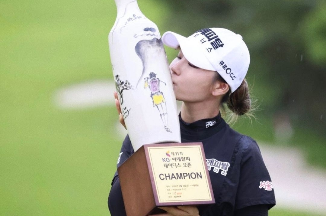 KG 이데일리 레이디스 오픈 첫우승 황정미 사진=KLPGA