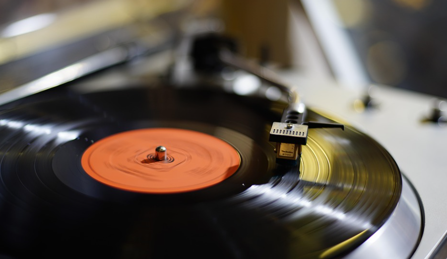 레코드판 감상기