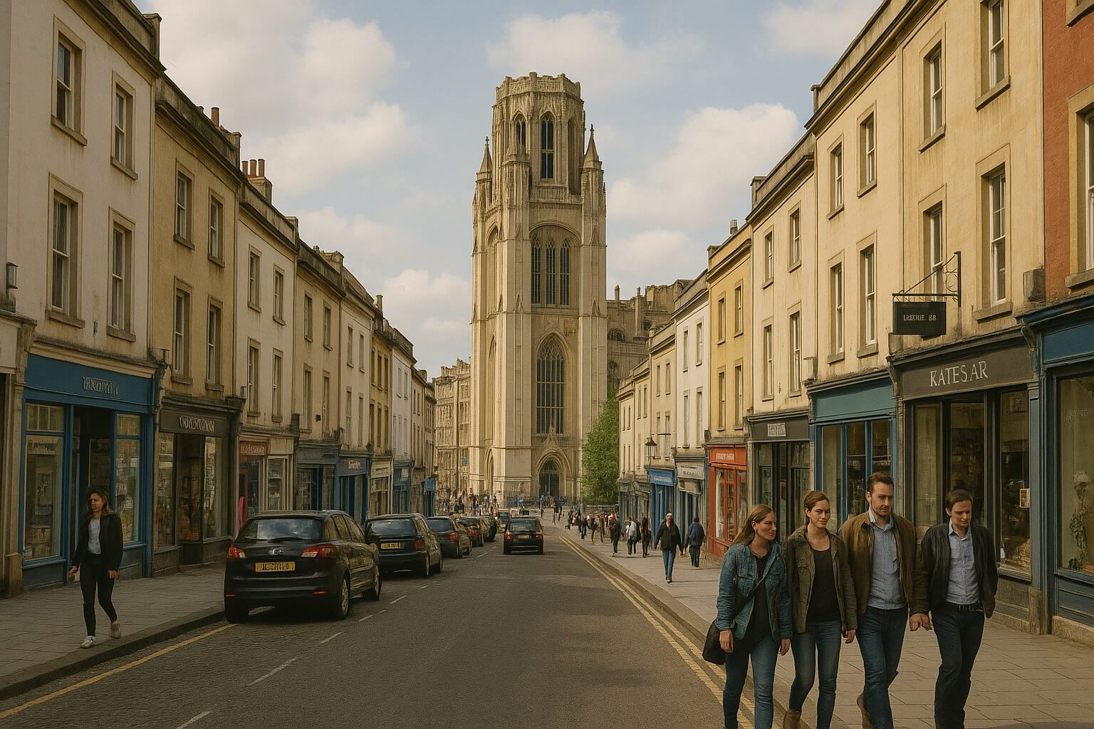 브리스틀거리 사진