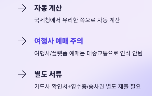 대중교통비 소득공제 총정리: 고속버스&amp;#44; KTX 모두 40% 공제받는 방법