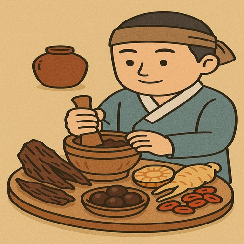 침향 공진단 재료와 전통 제조 과정8