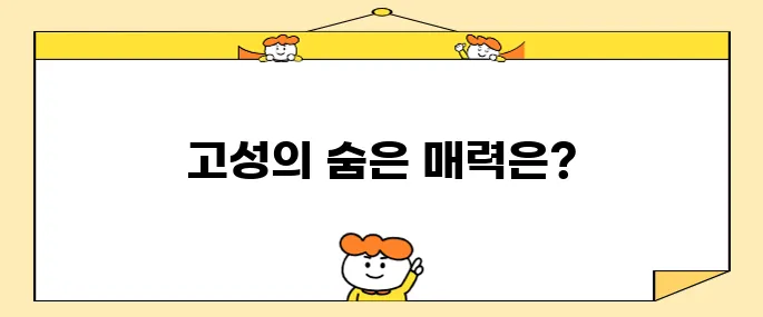 강원도 고성을 탐방해야 할 명소 베스트 10입니다!