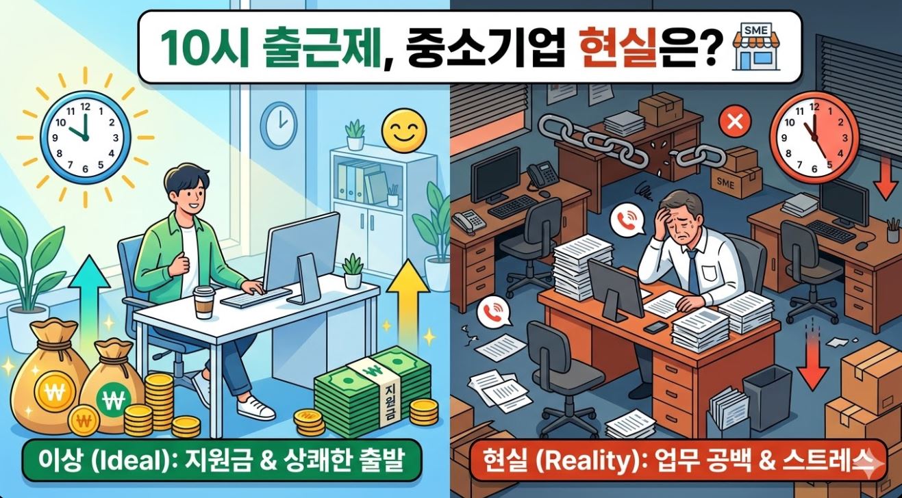 10시출근제 포스팅 썸네일 사진