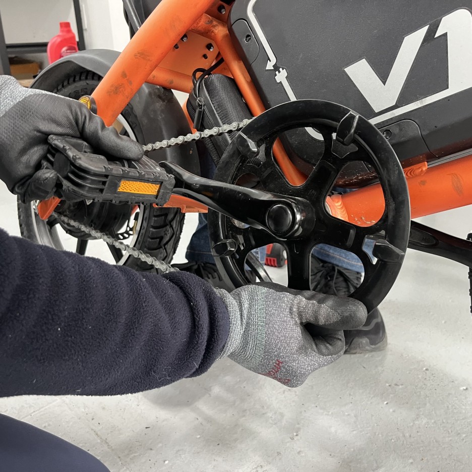 전기자전거 수리: 샤오미 HIMO V1 PLUS 히모 플러스-타이어 펑크 교체 AS, 수원 화성 동탄 광교 용인 안양 오산 안산 분당 군포