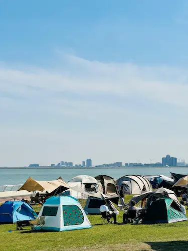 양양 캠핑장 해변 캠핑 사이트