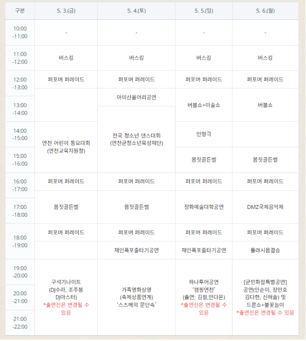 경기도 어린이날 갈만한곳 - 연천 구석기 축제