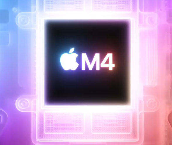 애플 M4 칩 사진