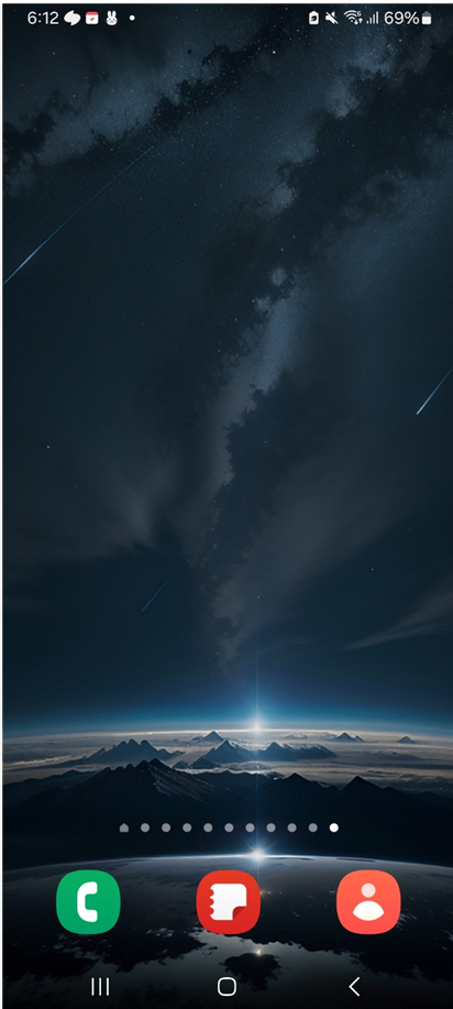 휴대폰 잠금화면 사진 설정하기 (삼성 갤럭시 핸드폰 전용)