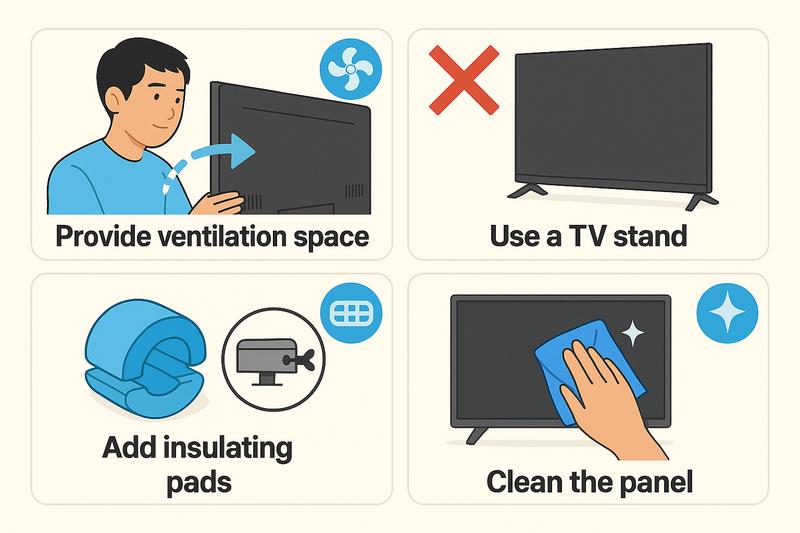 TV 껐는데 딸깍 소리 나는 이유