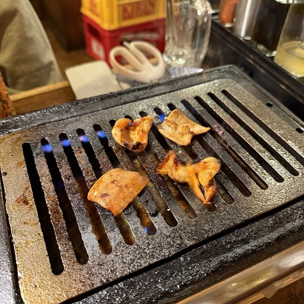 수차례 시도 끝에 완성한 익힘 정도의 곱창