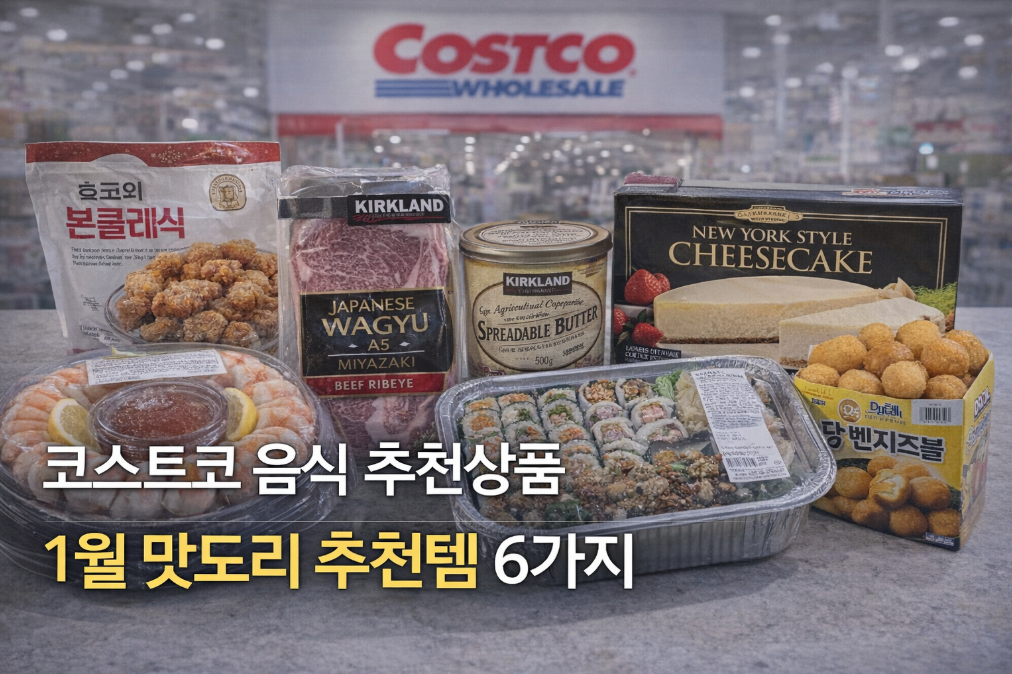 코스트코 1월 음식 추천 6가지 완벽 정리