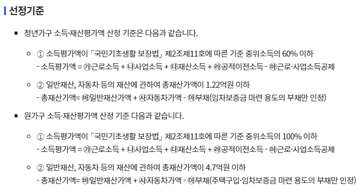 청년월세지원금 신청방법 및 지원대상