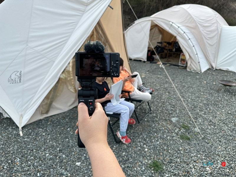 브이로그 촬영 – 나만의 캠핑 영상 만들기